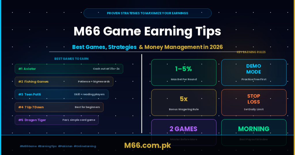 M66 Game Earning Tips